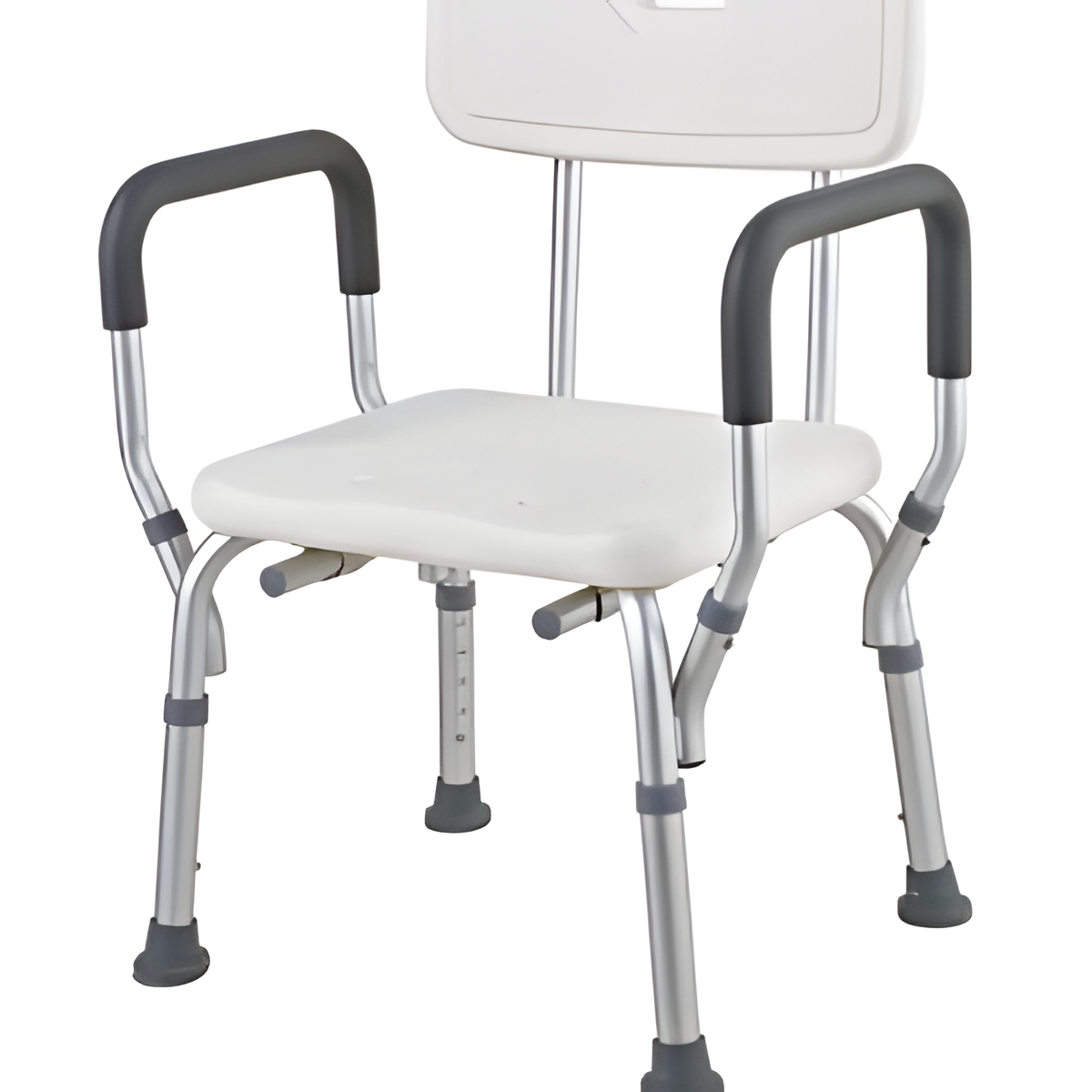 Height adjustable shower chair