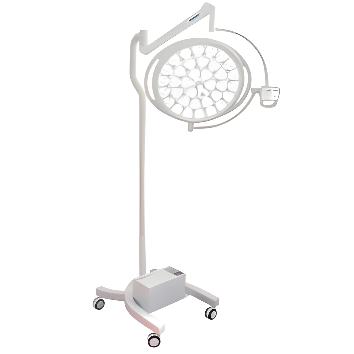 Single arm theatre light led with stand.