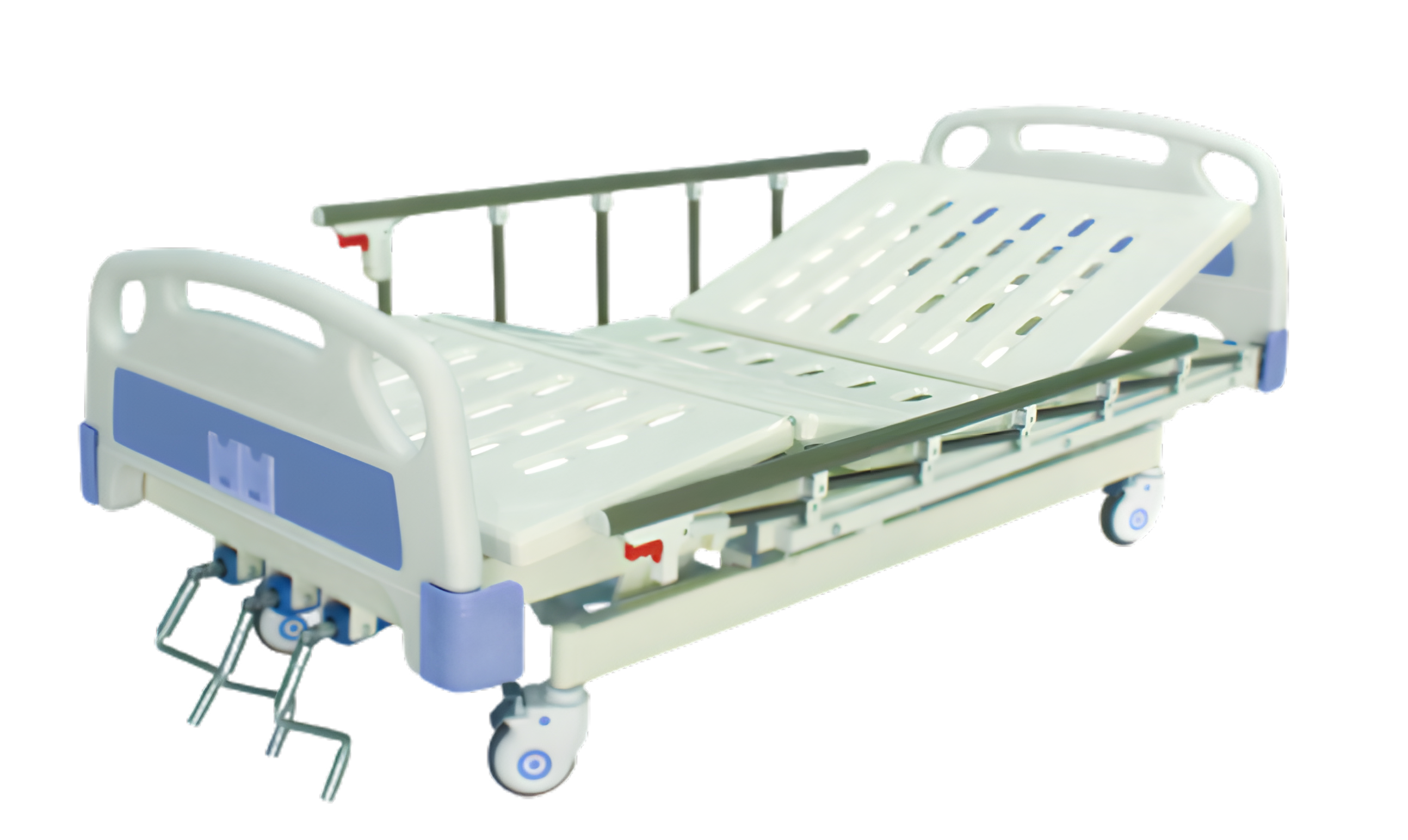 3 Crank manual hospital bed